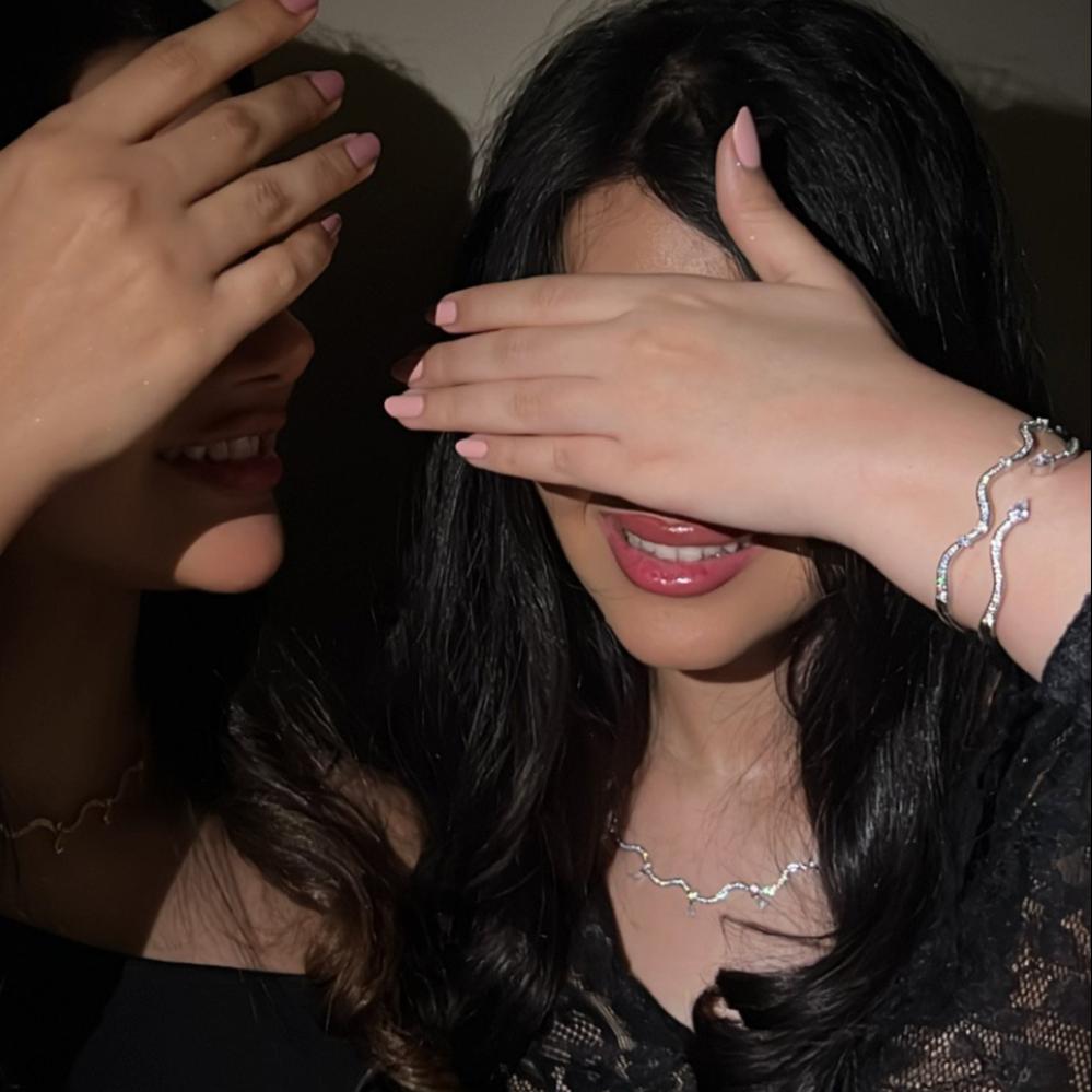 Wave silver bracelet